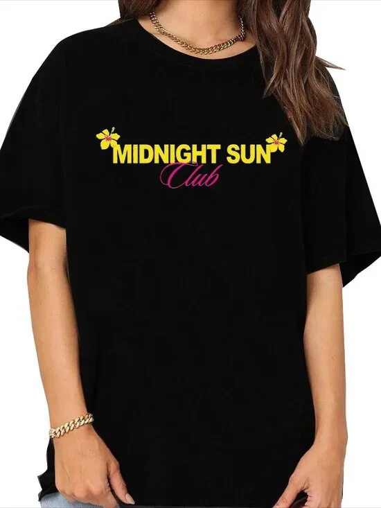 Midnight Sun Club Graphic Tee Shirt - Picture 2 of 5